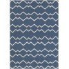Chandra LIMA LIM-25704 3 ft. X 5 ft. Rect. Rug - Blue, White