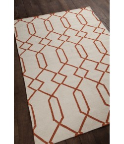 Chandra LIMA LIM-25712 3 ft. X 5 ft. Rect. Rug - White, Orange