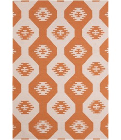Chandra LIMA LIM-25716 3 ft. X 5 ft. Rect. Rug - White, Orange