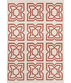 Chandra LIMA LIM-25719 3 ft. X 5 ft. Rect. Rug - White, Orange