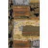 Chandra NIRVANA NIR-6603 7 ft. 9 in. X 10 ft. 6 in. Rect. Rug - Blue, Beige, Brown, Green, Black