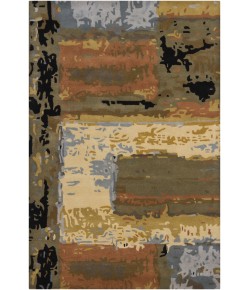 Chandra NIRVANA NIR-6603 7 ft. 9 in. X 10 ft. 6 in. Rect. Rug - Blue, Beige, Brown, Green, Black
