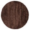 Chandra ORCHID ORC-9701 7 ft. 9 in. Round Rug - Dark Brown