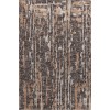 Chandra PETRA PET-57600 7 ft. 9 in. X 10 ft. 6 in. Rect. Rug - Black, Brown, Grey