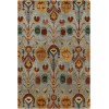 Chandra RUPEC RUP-39608 7 ft. 9 in. X 10 ft. 6 in. Rect. Rug - Blue, Brown, Gold, Grey, Green