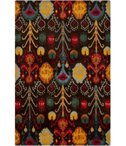 Chandra RUPEC RUP-39609 7 ft. 9 in. X 10 ft. 6 in. Rect. Rug - Brown, Blue, Red, Yellow, Green, Orange