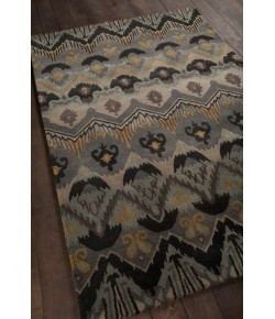 Chandra RUPEC RUP-39619 7 ft. 9 in. X 10 ft. 6 in. Rect. Rug - Grey, Taupe, Gold, Black