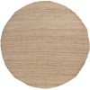 Chandra SAKET SAK-3701 7 ft. 9 in. Round Rug - Natural Tan