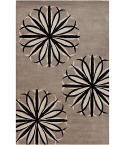 Chandra STELLA STE-52048 5 ft. X 7 ft. 6 in. Rect. Rug - Taupe, Black, Ivory