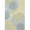 Chandra STELLA STE-52080 5 ft. X 7 ft. 6 in. Rect. Rug - Grey, Yellow