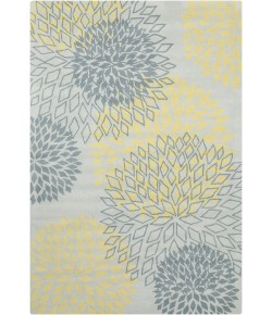 Chandra STELLA STE-52080 5 ft. X 7 ft. 6 in. Rect. Rug - Grey, Yellow