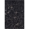 Chandra STELLA STE-52115 5 ft. X 7 ft. 6 in. Rect. Rug - Black, Ivory