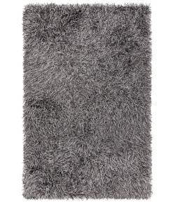 Chandra TYRA TYR-43601 7 ft. 9 in. X 10 ft. 6 in. Rect. Rug - Grey, Black
