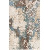 Chandra VINGEL VIN-36802 9 ft. X 13 ft. Rect. Rug - Blue, Brown, Cream
