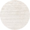Chandra ZEAL ZEA-20600 7 ft. 9 in. Round Rug - White