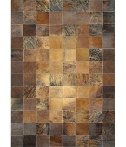 Couristan Chalet Tile Brown Area Rug 2 ft. X 4 ft. Rectangle