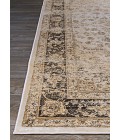 Couristan Zahara Persian Vase Extra Large Oatmeal/Black Area Rug