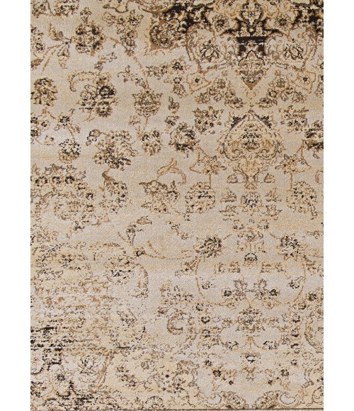 Couristan Zahara Persian Vase Extra Large Oatmeal/Black Area Rug