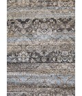 Couristan Zahara All Over Diamond 3' x 5' Black/Light Blue/Oatmeal Area Rug