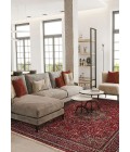 Couristan Kashimar Antique Red Rug 0612/3337 2 ft. 2 in. X 4 ft. 9 in. Rectangle - Rugs Town Couristan Kashimar Antique Red 0612/3337 2 ft. 2 in. X 4 ft. 9 in. Rectangle Rug