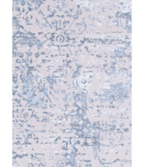 Couristan Europa Himalia 8' Runner Luna Grey  Area Rug