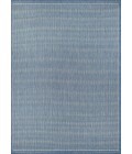 Couristan Recife Saddlestitch 8' Runner Champagne/Blue Area Rug