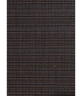 Couristan Recife Saddlestitch 6' x 9' Black/Cocoa Area Rug