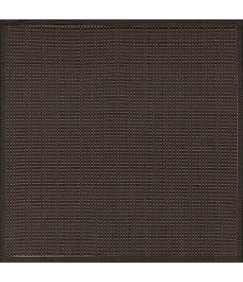 Couristan Recife Saddlestitch Extra Large Black/Cocoa Area Rug