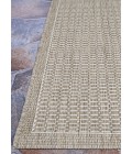 Couristan Recife Saddlestitch 5' x 8' Champagne/Taupe Area Rug