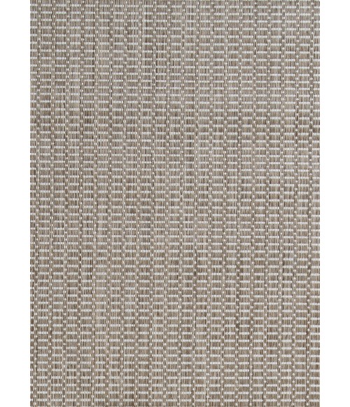 Couristan Recife Saddlestitch 5' x 8' Champagne/Taupe Area Rug