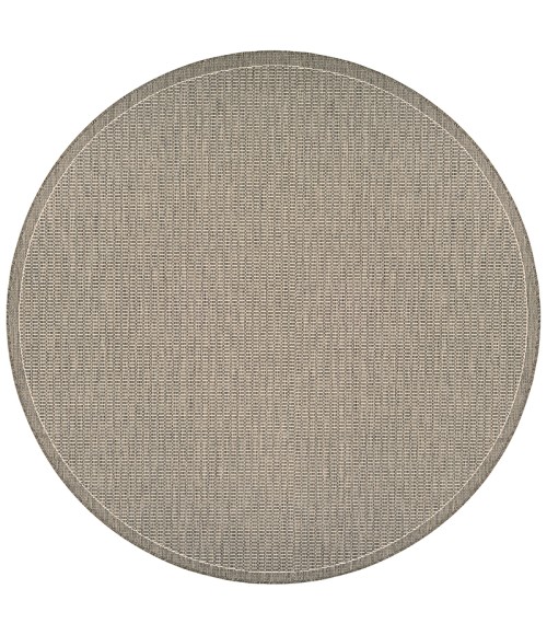 Couristan Recife Saddlestitch 8' Runner Champagne/Taupe Area Rug