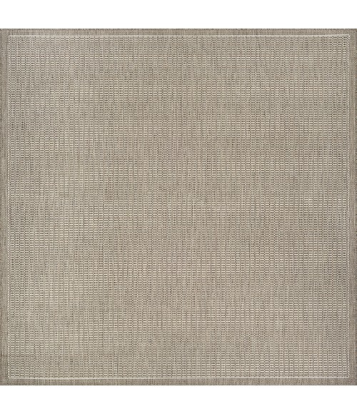 Couristan Recife Saddlestitch 8' Runner Champagne/Taupe Area Rug