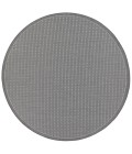 Couristan Recife Saddlestitch Square Grey/White Area Rug