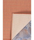 Couristan Recife Saddlestitch 2' x 4' Terra Cotta/Natural Area Rug