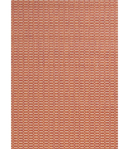 Couristan Recife Saddlestitch 2' x 4' Terra Cotta/Natural Area Rug