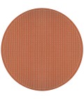 Couristan Recife Saddlestitch 2' x 4' Terra Cotta/Natural Area Rug
