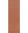 Couristan Recife Saddlestitch 2' x 4' Terra Cotta/Natural Area Rug