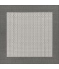 Couristan Recife Checkered Field 6' x 9' Grey/White Area Rug