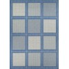 Couristan Recife Summit Champ/Blue Area Rug 2 ft. 3 X 11 ft. 9 Rectangle
