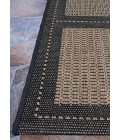 Couristan Recife Summit 8' x 11' Cocoa/Black Area Rug