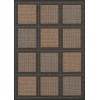 Couristan Recife Summit Cocoa/Black Area Rug 2 ft. X 3 ft. 7 in. Rectangle