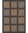 Couristan Recife Summit 8' x 11' Cocoa/Black Area Rug