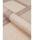 Couristan Recife Summit Long Runner Natural/Cocoa Area Rug