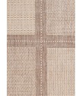 Couristan Recife Summit Long Runner Natural/Cocoa Area Rug