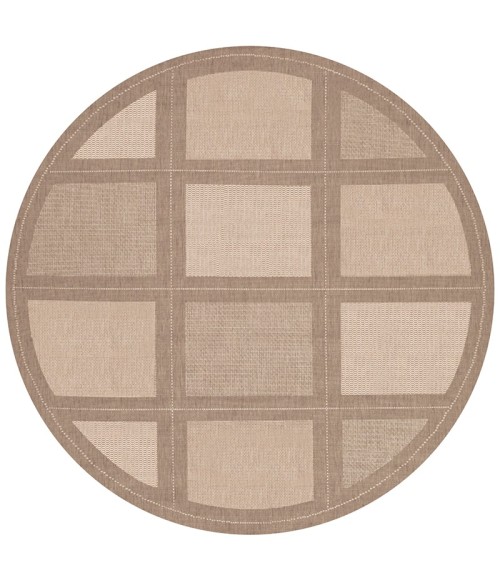 Couristan Recife Summit Long Runner Natural/Cocoa Area Rug