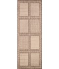 Couristan Recife Summit Long Runner Natural/Cocoa Area Rug