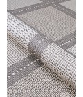 Couristan Recife Summit 2' x 4' Grey/White Area Rug