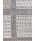 Couristan Recife Summit 2' x 4' Grey/White Area Rug