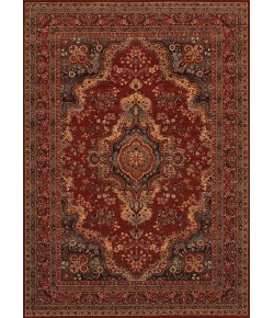 Couristan Old World Classics Kerman Med Burgundy Area Rug 5 ft. 3 in. X 7 ft. 6 in. Rectangle