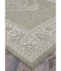 Couristan Recife Sage Leaf/Ivory 1078/4412 2 ft. 3 in. X 7 ft. 10 in. Rectangle Rug